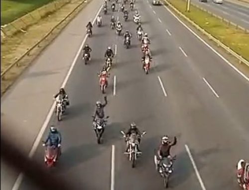 TN: MAS DE MIL MOTOS SE MOVILIZARON EN CARAVANA CONTRA LA INSEGURIDAD EN ITUZAINGÓ